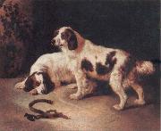 George Horlor Brittany Spaniels oil painting picture wholesale